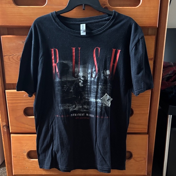 Gildan Other - Rush Permanent Waves 40th Anniversary Shirt